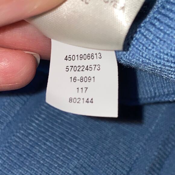 WHBM Women's Petite Flutter Sleeve Sweater PXS NEW - Picture 9 of 11